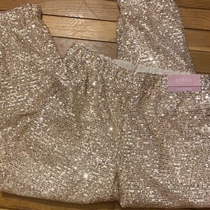 Serra Silver Sequin Pants